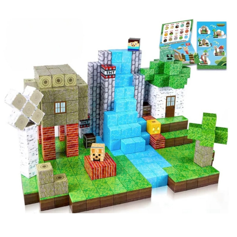 Pixelblocks - Aimants Build-A-World