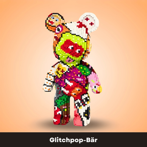 Glitchpop-Bär